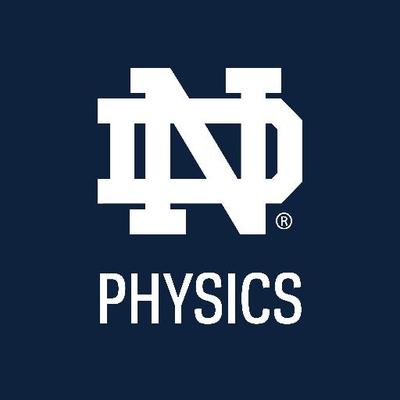 University of Notre Dame Physics Logo