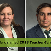 Vashti & Danny Named 2018 Teacher-Scholars